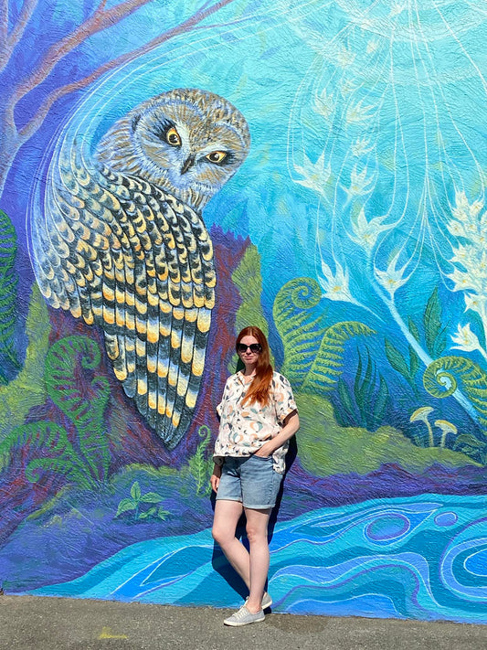 "The Vanishing" Mural - Creating Awareness for Local Species at Risk